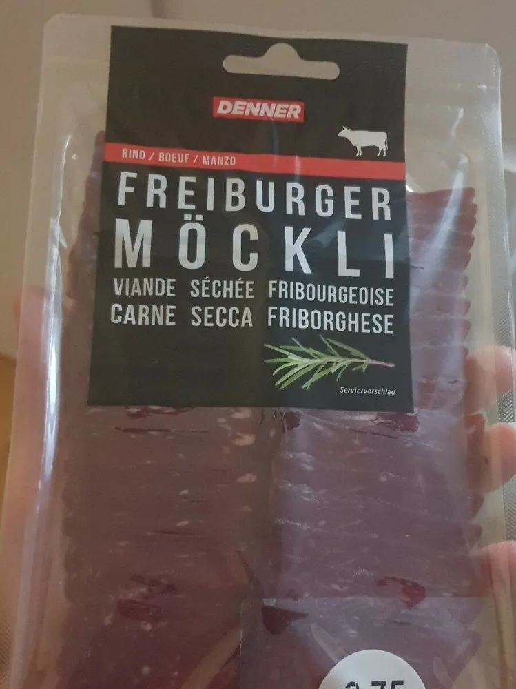 Viande séchée Fribourgeoise
