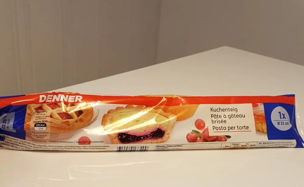 Pâte á gâteau brisée