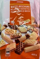 Mélange de gaufrettes