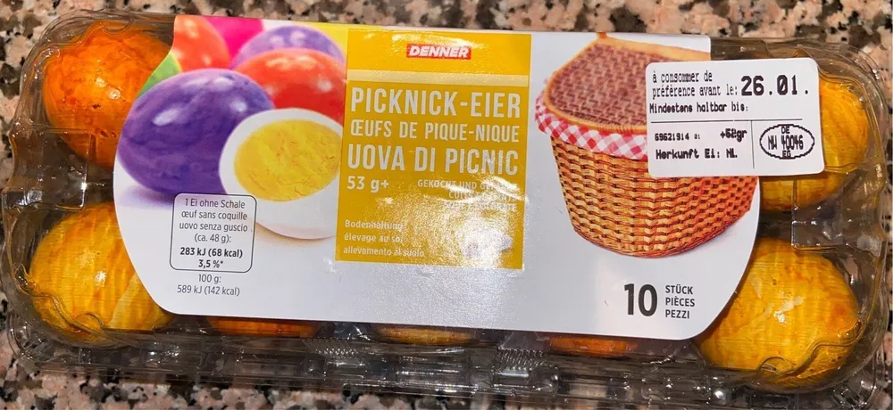 Picknick-EierOeufs de pique-nique