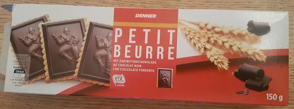 Petit beurre au chocolat noir