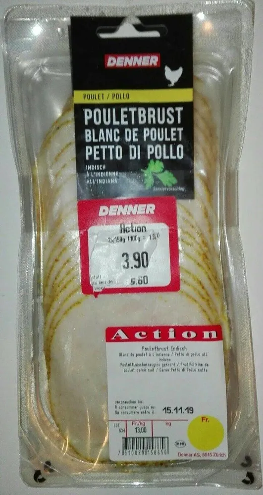 Blanc de poulet à l'Indienne