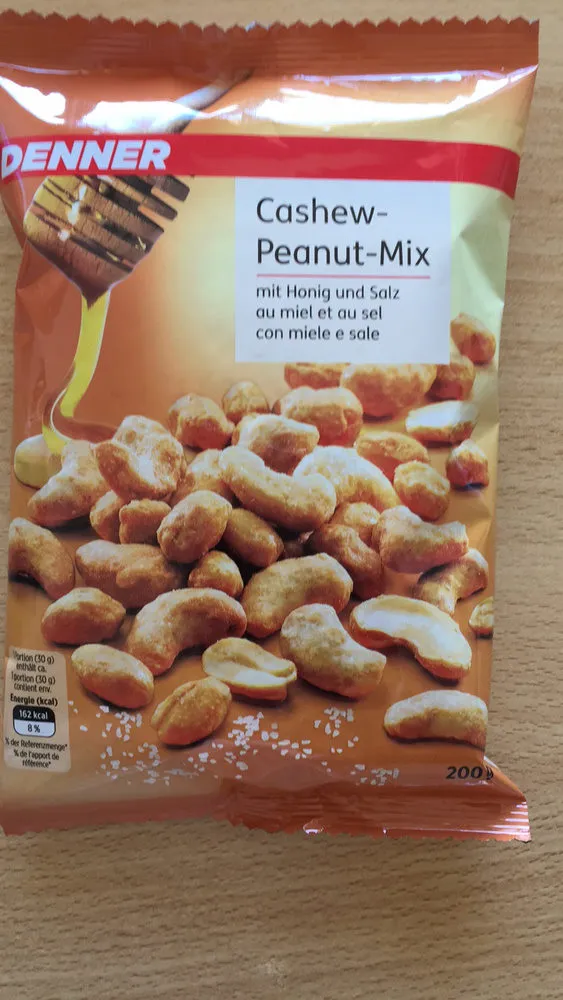 Cashew-Peanut-Mix : au miel et au sel
