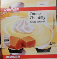 Coupe chantilly caramel