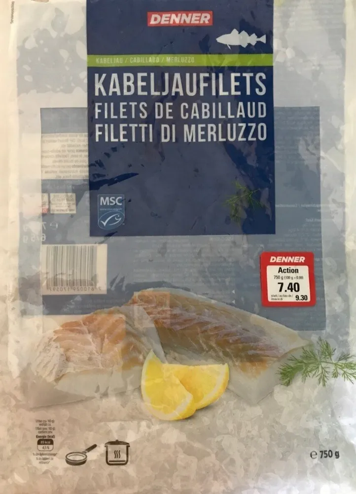 Filets de cabillaud