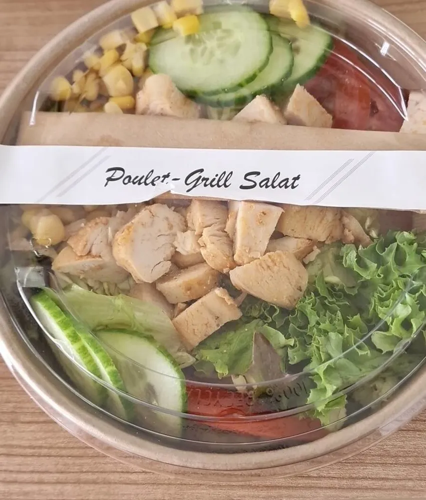 Poulet - Grill Salat