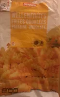 Frites ondulées