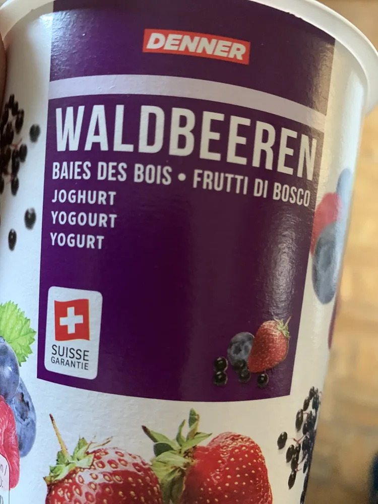 Yogourt baies des bois