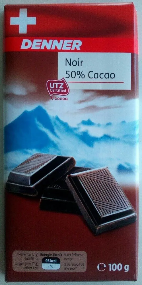 Chocolat noir 50% Cacao