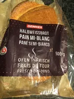 Pain mi-blanc 500 g
