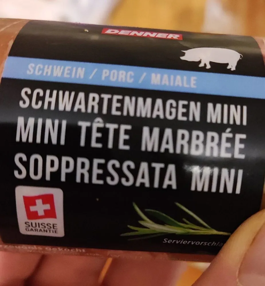Tête marbrée