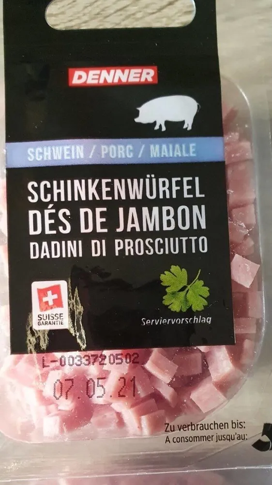 Dés de jambon