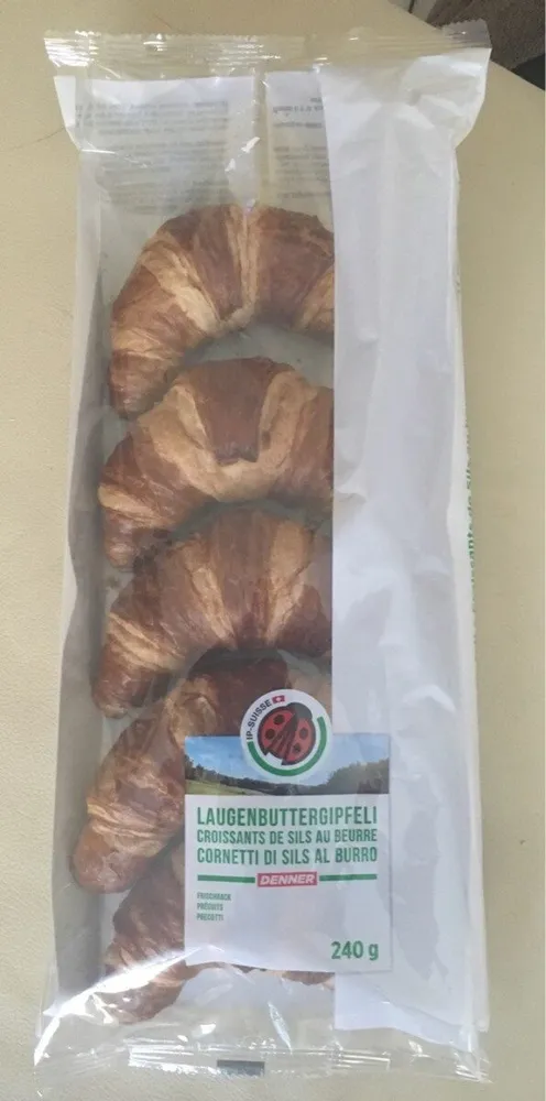 Croissants de sils au beurre
