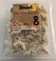 Salade de cornettes et jambon de dinde