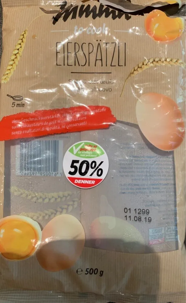 Spatzli aux oeufs