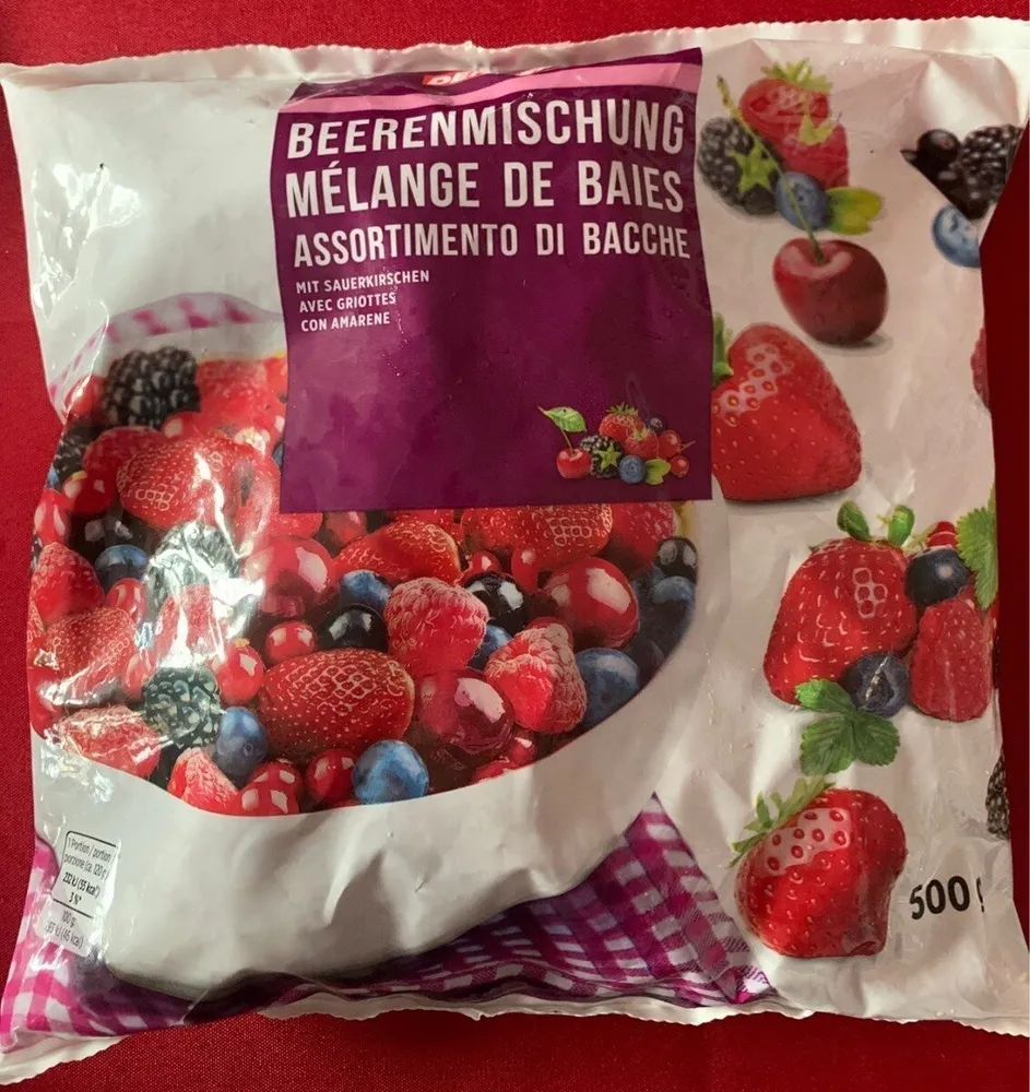 Beerenmischung mélange de baies
