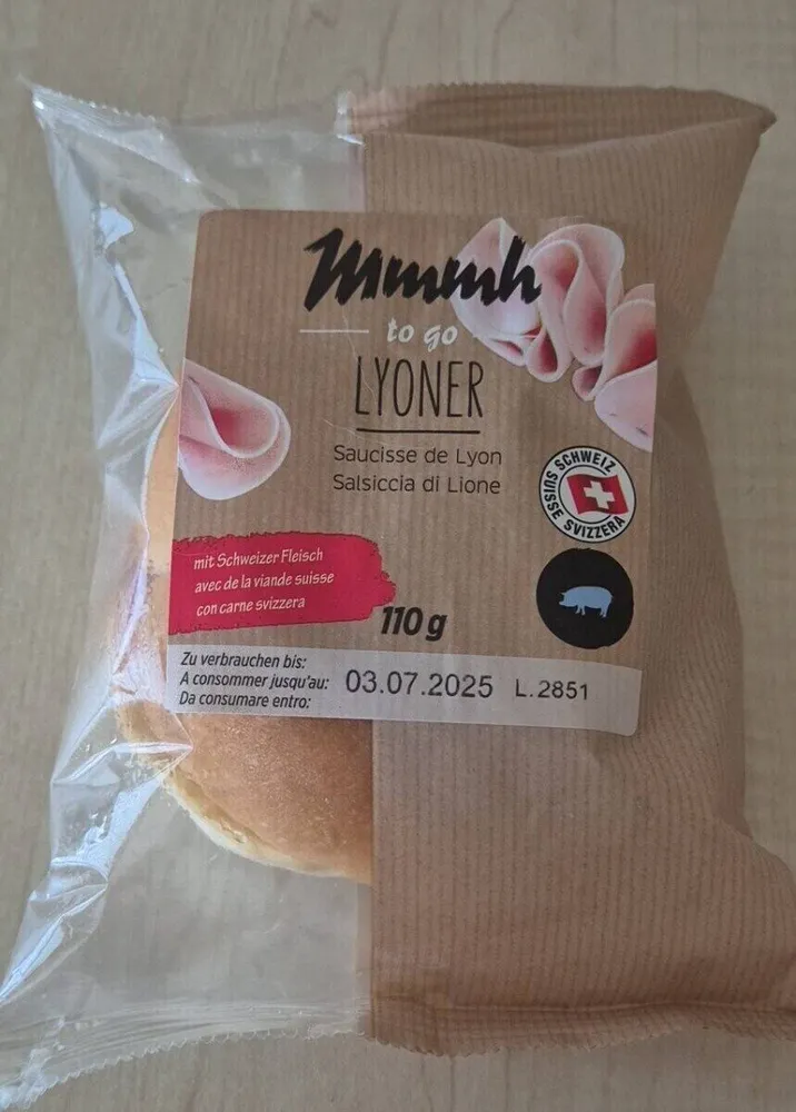 Mmmh sandwich lyoner