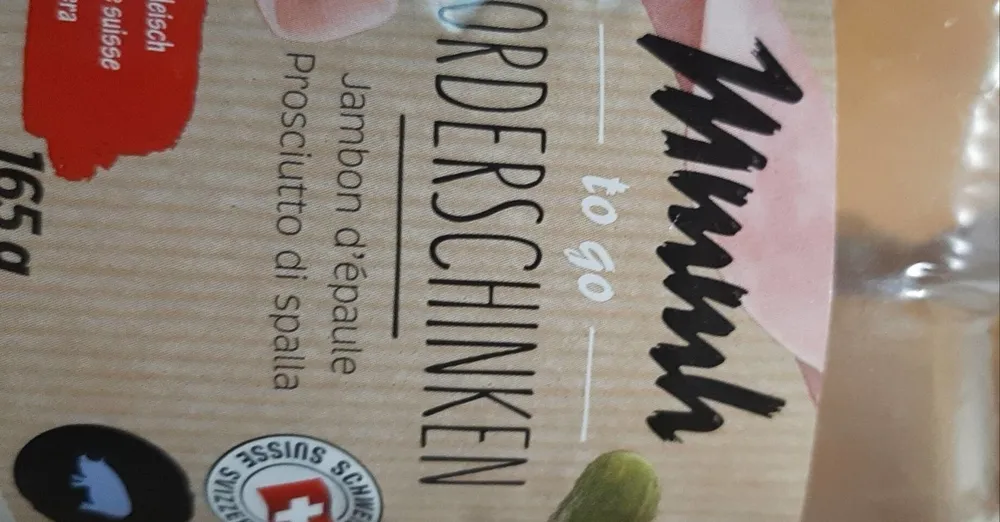 Vorderschinken