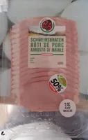 Rôti de porc cuit