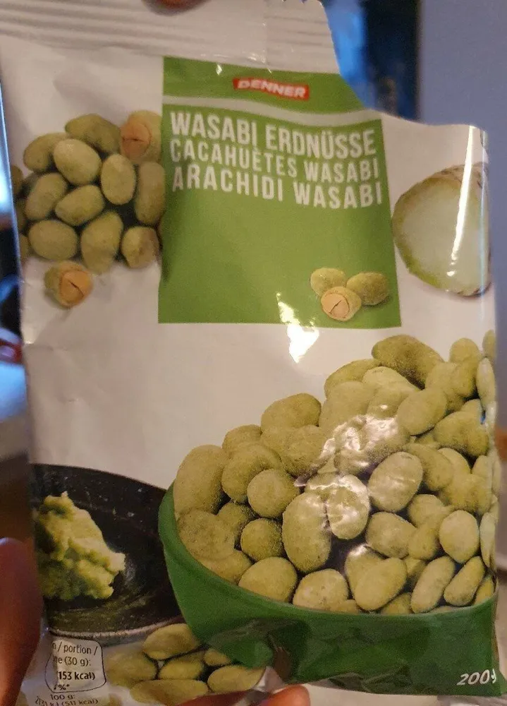 Cacahuètes wasabi