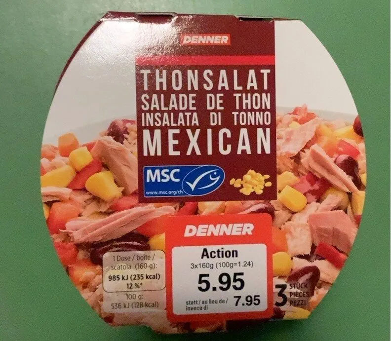 Salade thon mexican