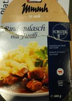 Rindsgulasch mit Fusilli