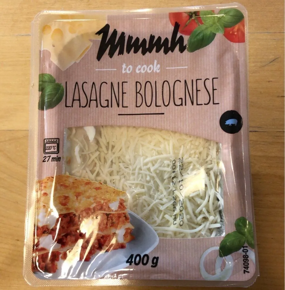 Lasagne bolognese