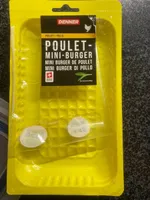 Poulet mini-burger