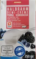 Panna semigrassa senza lattosio