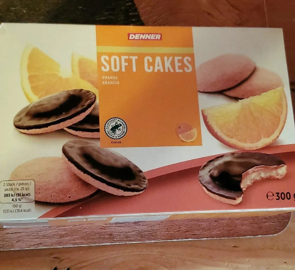 Soft cakes