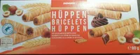 Bricelets fourrés à la crème de noisettes