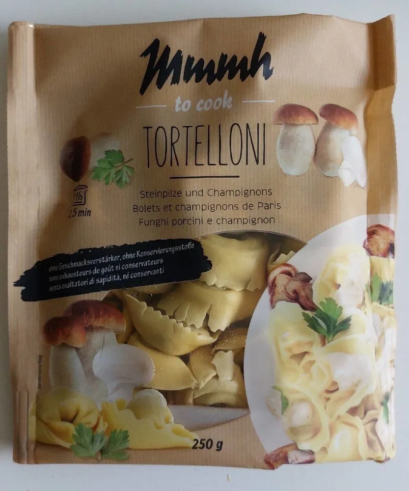 Tortelloni Bolets et champignons de Paris