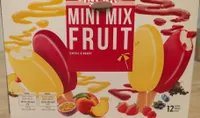 Glace mini mix fruit