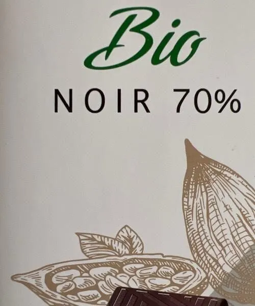 Chocolat noir bio