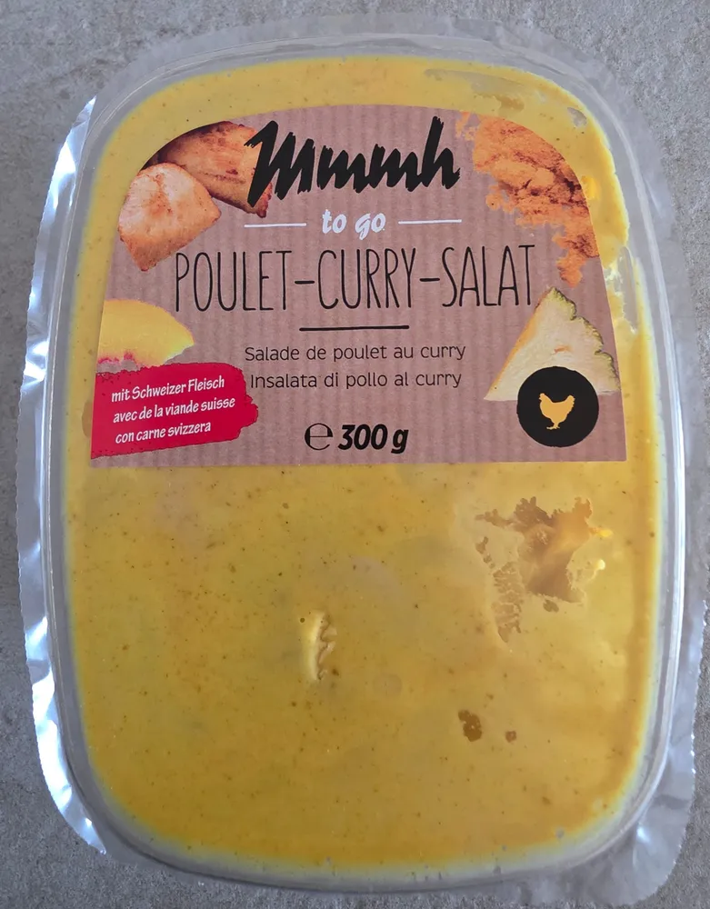 Poulet-Curry-Salat