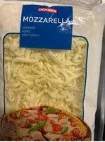 Geriebener Mozzarella