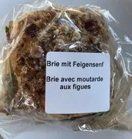 Sandwich Brie Avec Moutarde Aux Figues