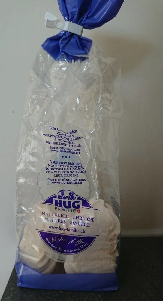 Coques Meringues Hug 12 pc 100 gr, 1 Paquet