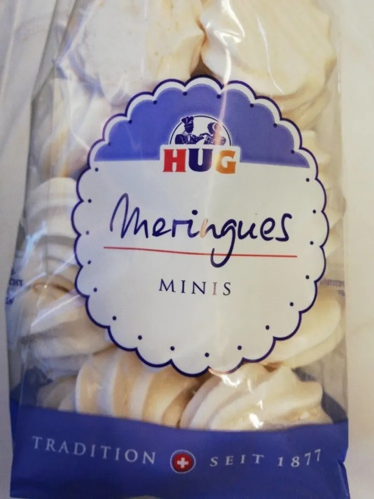 Mini Meringues Hug 25x4 gr, 1 Paquet