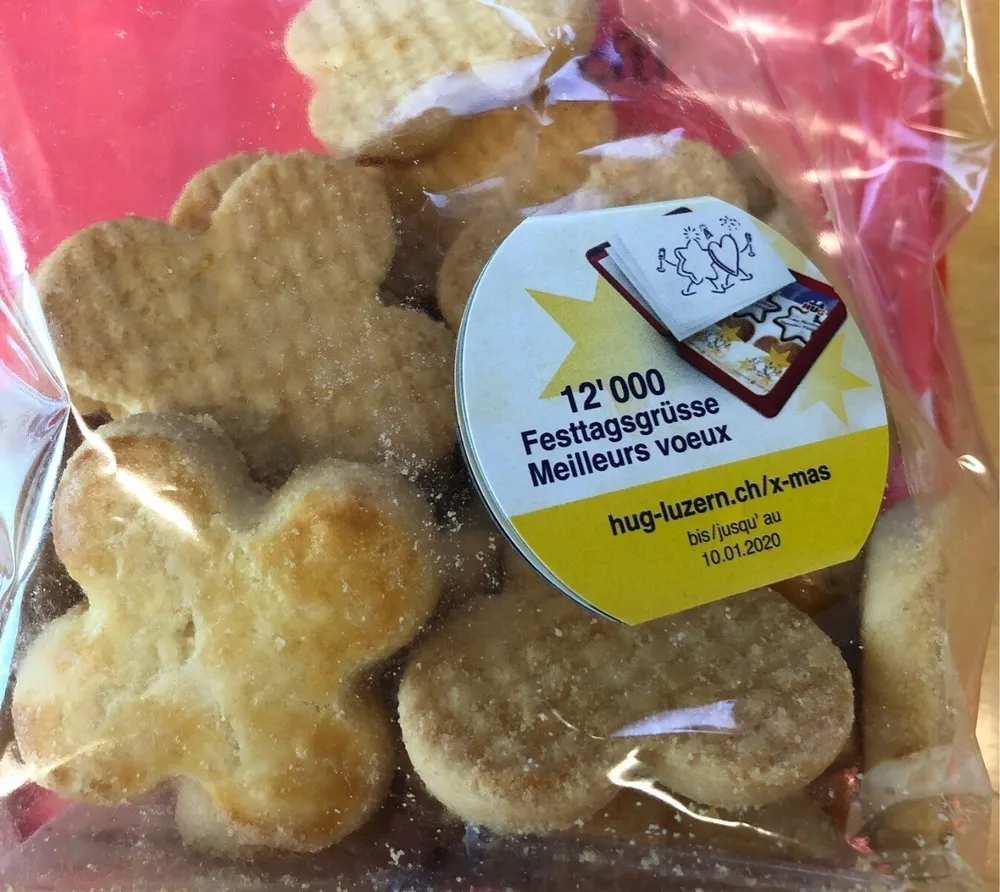 Biscuits de Noël au beurre suisse