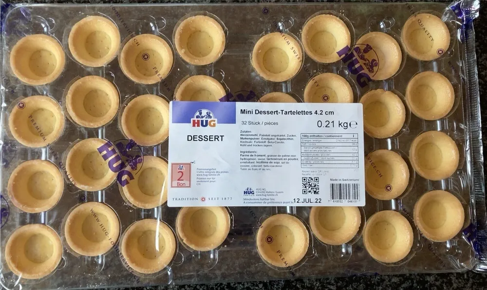 Mini dessert Tartelettes