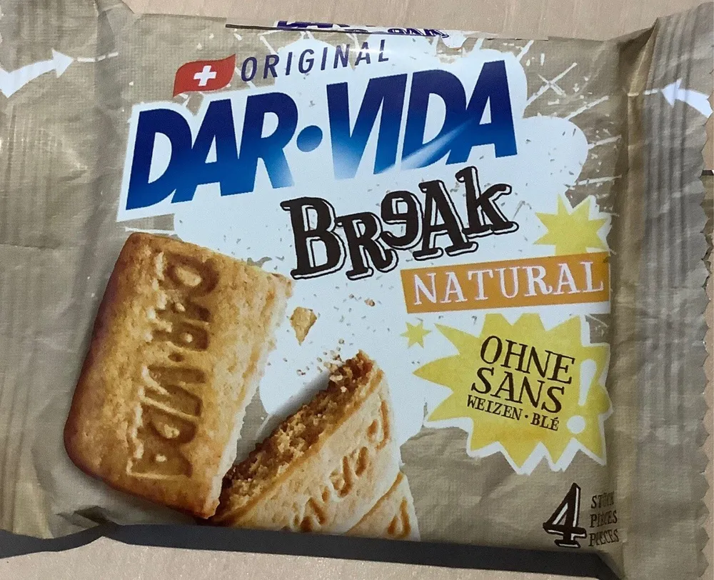 Dar-Vida Break Natural