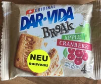 Dar-vida break apple cranberry