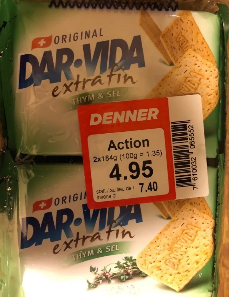 Darvida extra fin