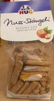 Bâtons aux noisettes