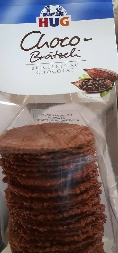 Bricelets au chocolat