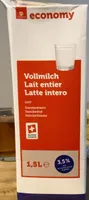 Lait entier uht