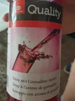 Sirop arôme grenadine