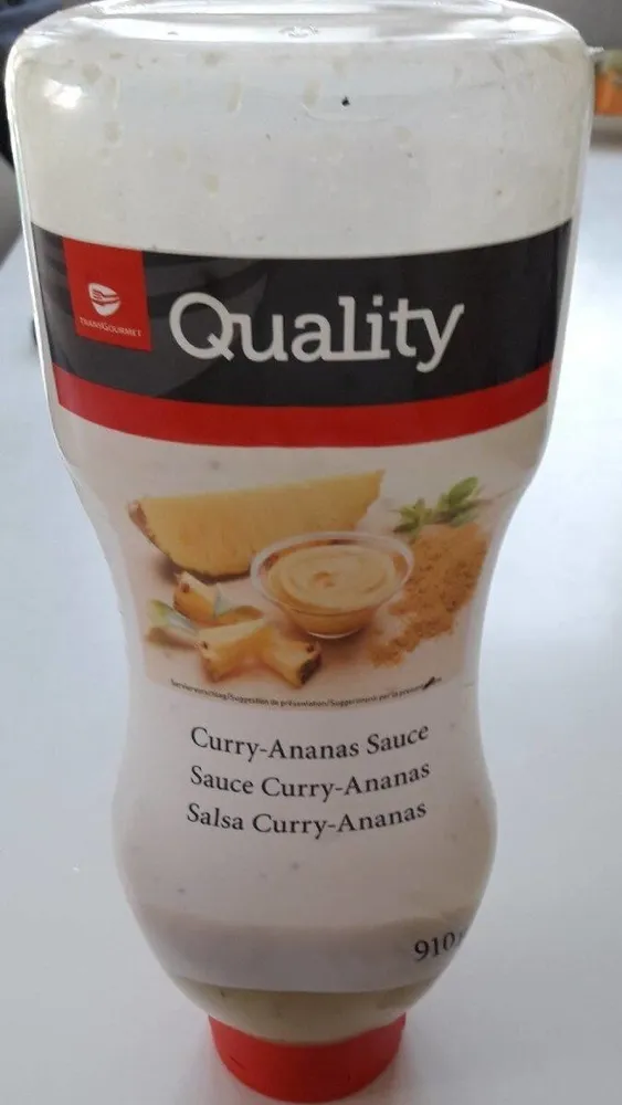 Sauce curry ananas