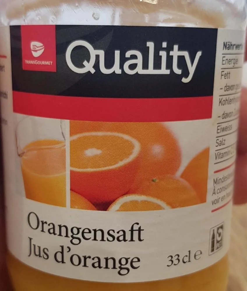 Jus d'orange